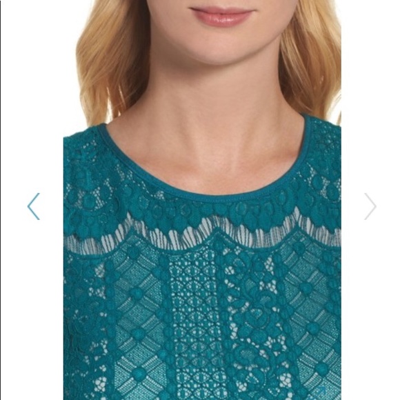 Adrianna Papell Lace A-Line Dress 18W, 22W - Picture 4 of 4